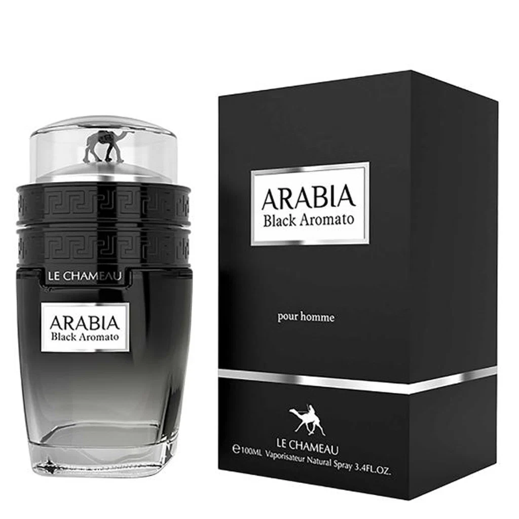 Le Chameau Arabia Black Aromato Eau De Parfum 100ml | Luxury Unisex Oud Fragrance